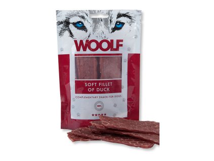 WOOLF Soft Strips of Duck 100g