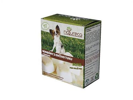 NATURECA bonbóny z ovčího tuku s česnekem (Maxi) 250g