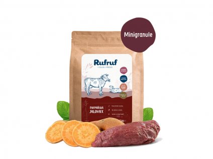 RUFRUF Minigranule farmářská jalovice 2kg
