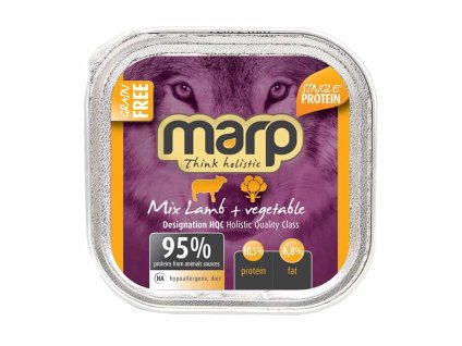 Paštika MARP Holistic Mix Lamb + Vegetable 100g