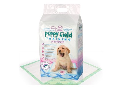 Pleny ASAN Puppy Field Training pro zvířata 60x60cm (30ks) (DOPRODEJ)