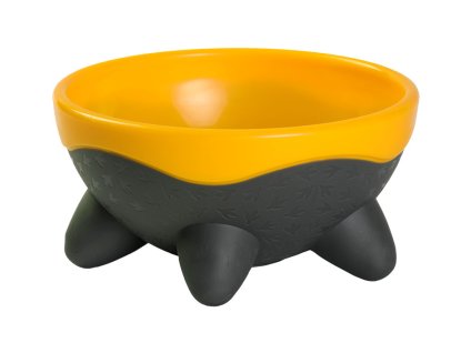Plastová miska KIWI WALKER Ufo Bowl oranžová 20x10cm