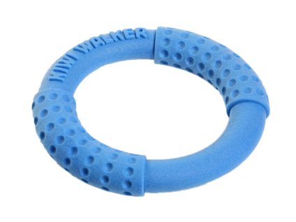 Hračka KIWI WALKER guma TPR - Let's play! Ring Maxi modrá 2,5x17,5cm