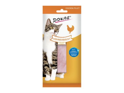 DOKAS Cat Filet z kuřete 22g