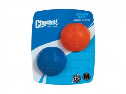 Míček CHUCKIT! Strato Ball (M) 6,5cm (2ks)