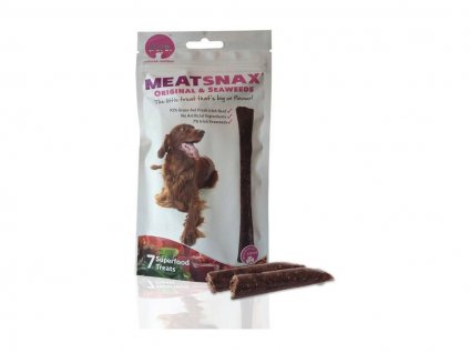 MEATSNAX Original & Seaweeds 90g (7ks)