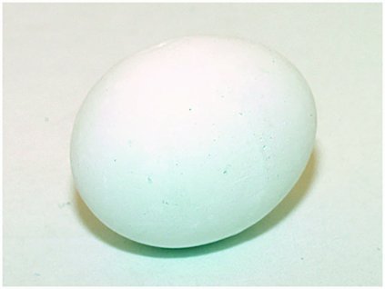 Umělé vajíčko pro slepice 6cm (DOPRODEJ)