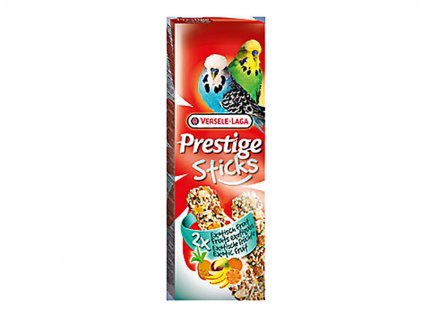 VERSELE-LAGA Prestige Sticks Budgies - tyčky s exotickým ovocem 2x30g