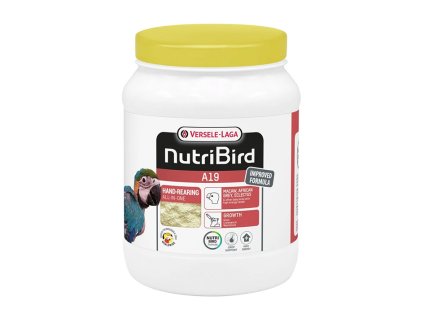 VERSELE-LAGA NutriBird A19 - směs pro ruční dokrmování ary, žaka, eklektů a rychlerostoucích druhů 800g