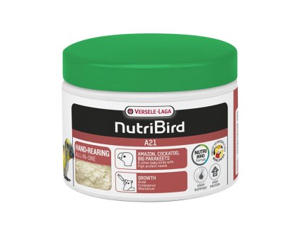 VERSELE-LAGA NutriBird A21 - směs pro ruční dokrmování pomaleji rostoucích druhů (kakadu, amazoňan) 250g