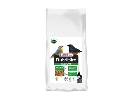 VERSELE-LAGA NutriBird Uni Patee - kompletní směs vlhčená medem pro malé druhy ovocno a hmyzožravých ptáků nebo doplněk pro exoty a evropské pěvce 1kg