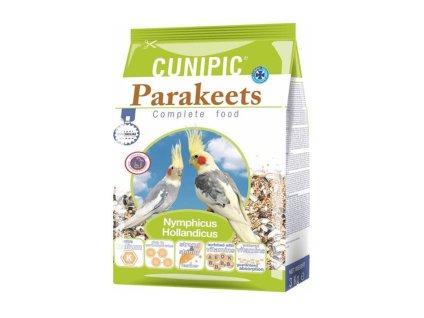 CUNIPIC Parakeets (Korela) 3kg (DOPRODEJ)