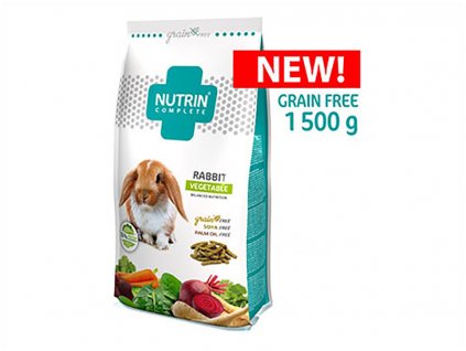 NUTRIN Complete Grain Free Rabbit Vegetable 1,5kg