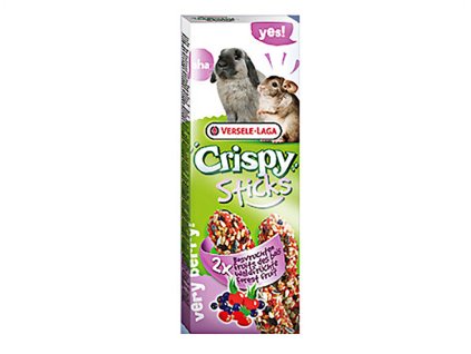 VERSELE-LAGA Crispy Sticks - tyčky pro činčily a králíky s lesním ovocem 2x55g