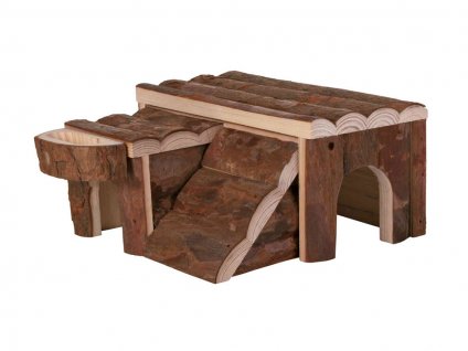 Dřevěný domek TRIXIE LUKA pro křečka 14x7x14cm