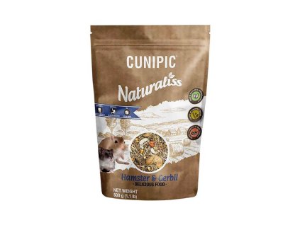 CUNIPIC Naturaliss Hamster & Gerbil 500g