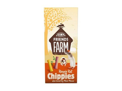 SUPREME Tiny Farm Snack Reggie Chippies Rat 120g (DOPRODEJ)