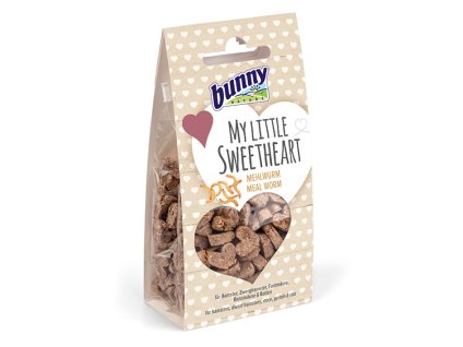 BUNNY NATURE srdíčka s moučnými červy 30g