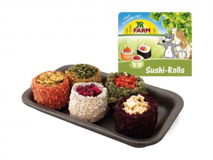 JR FARM sushi rolky se zeleninou, bylinkami a ovocem 100g