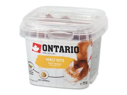 ONTARIO Cat Snack Malt Bits 75g