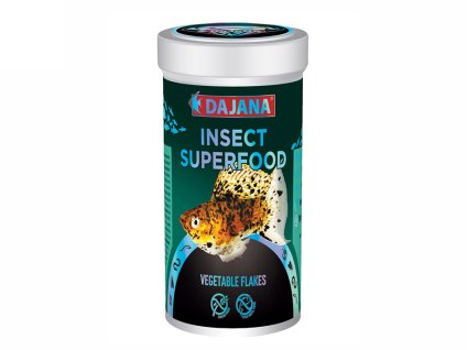 DAJANA Insect Superfood Vegetable Flakes 100ml (DOPRODEJ EXP. 05/2024) (V)