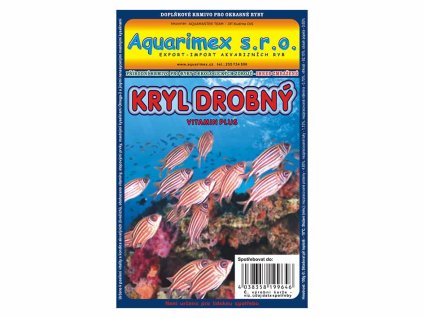 AQUARIMEX kryl drobný 100g (mražené krmivo)