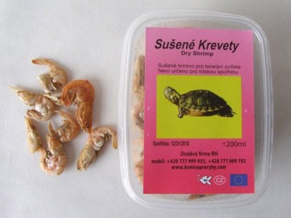 Sušené krevety 200ml