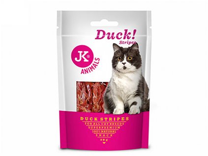 JK Cat Meat Snack - Duck Strips 50g