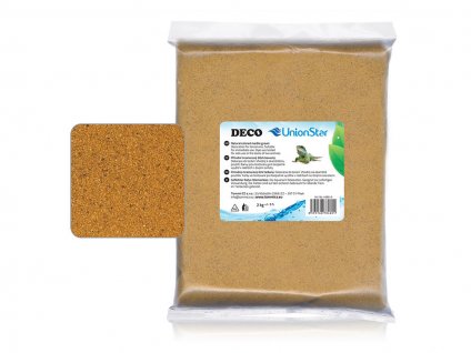 Terarijní písek UNIONSTAR Deco sahara (0,7-1,2mm) 2kg