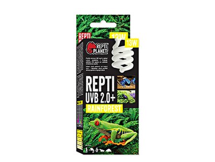 Žárovka REPTI PLANET Repti UVB 2.0+ Rainforest (13W) (DOPRODEJ)