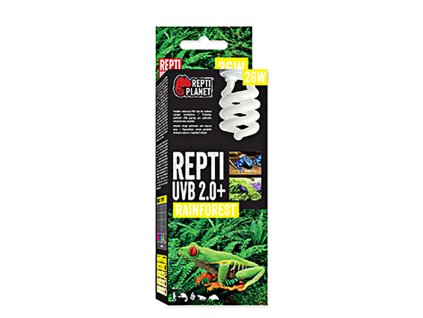 Žárovka REPTI PLANET Repti UVB 2.0+ Rainforest (26W)