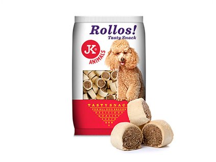 JK Dog Snack - Rollos morkový 0,5kg