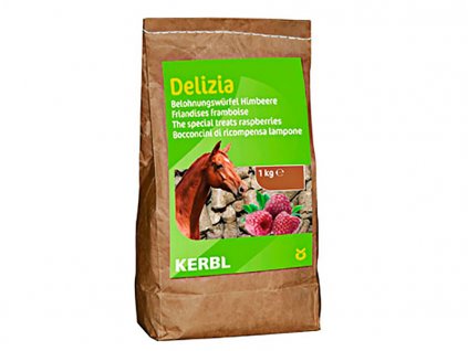 KERBL Delizia malina pochoutka pro koně 1kg