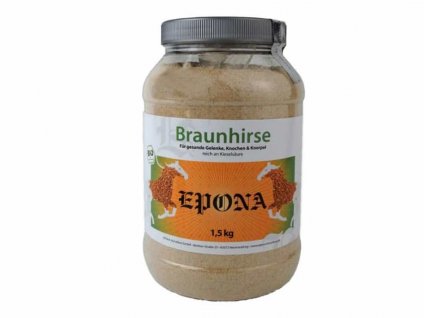 EPONA Braunhirse Geschotet - drcené hnědé proso 1,5kg