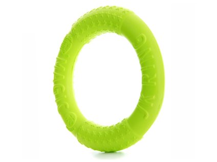 Hračka JK pěna EVA - Magic Ring zelený 17cm
