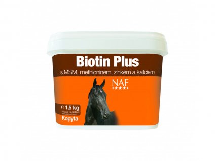 NAF Biotin Plus pro zdravá kopyta 1,5kg