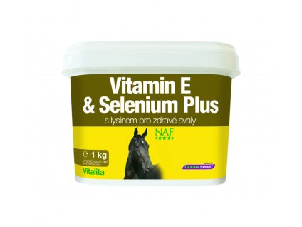 NAF Vitamin E and Selenium Plus pro správnou funkci svalů koní v zátěži 2,5kg