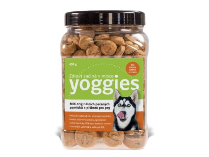 YOGGIES Mix pečených pamlsků (mix všech druhů) 650g