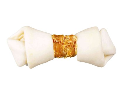 TRIXIE Denta Fun uzel buvolí s kuřecím masem 11cm 70g (2ks)