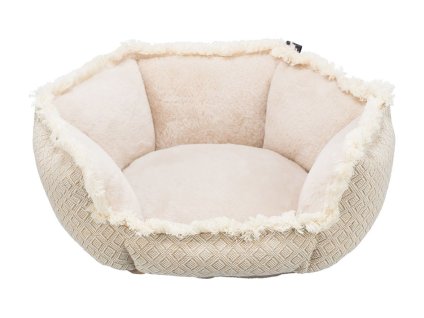 Pelech TRIXIE Boho s vysokým okrajem béžový 80x80cm