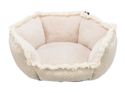 Pelech TRIXIE Boho s vysokým okrajem béžový 65x65cm