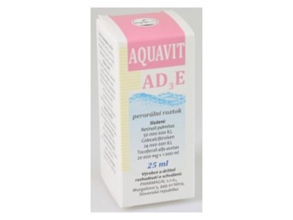 AQUAVIT AD3E a.u.v. sol 25ml