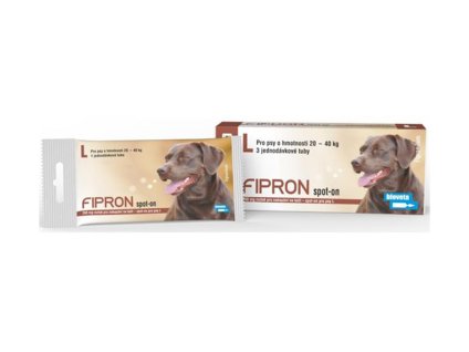 BIOVETA Fipron Spot-on Dog (L) 268mg 3x2,68ml (pro psy 20-40kg)