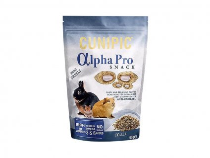 CUNIPIC Alpha Pro Snack Anti-Hairball Malt 50g