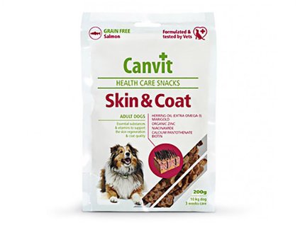 CANVIT Snacks Skin & Coat 200g (DOPRODEJ)