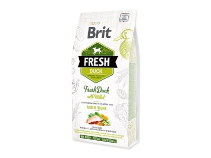 BRIT Fresh Duck with Millet Active Run & Work 2,5kg