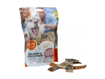 DUVO+ Fish! plátky losos a treska 150g