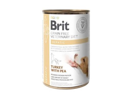 Konzerva BRIT VD Dog Hepatic 400g