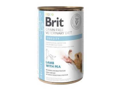 Konzerva BRIT VD Dog Obesity 400g