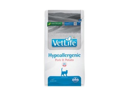 VET LIFE Cat Hypo Pork & Potato 1,5kg